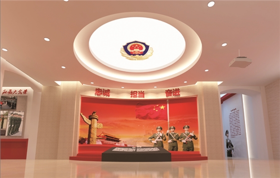 韶關(guān)部隊(duì)榮譽(yù)室設(shè)計(jì)