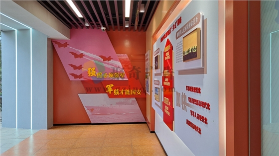 國(guó)防主題教育長(zhǎng)廊設(shè)計(jì)