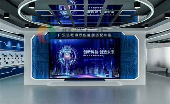 教育行業(yè)展廳設(shè)計(jì)-聚奇廣告