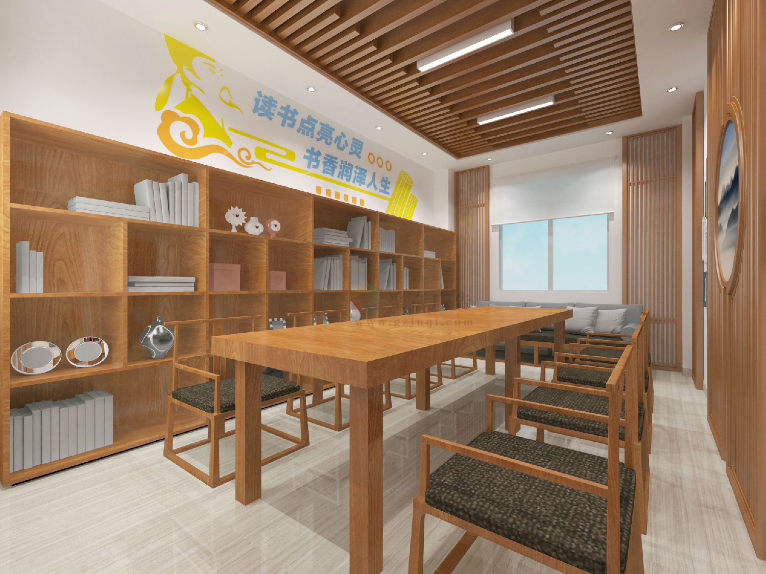 南灣社區(qū)黨群服務(wù)中心讀書室設(shè)計.jpg