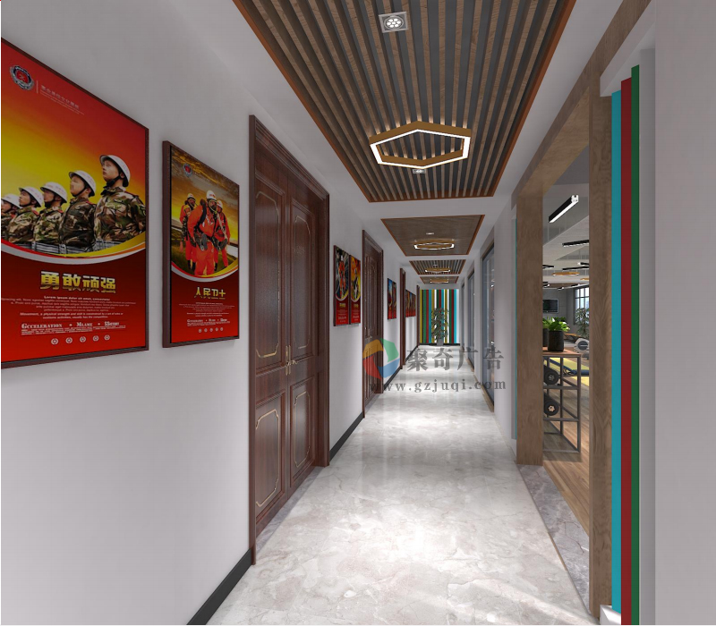 中隊(duì)黨建文化長廊設(shè)計(jì)
